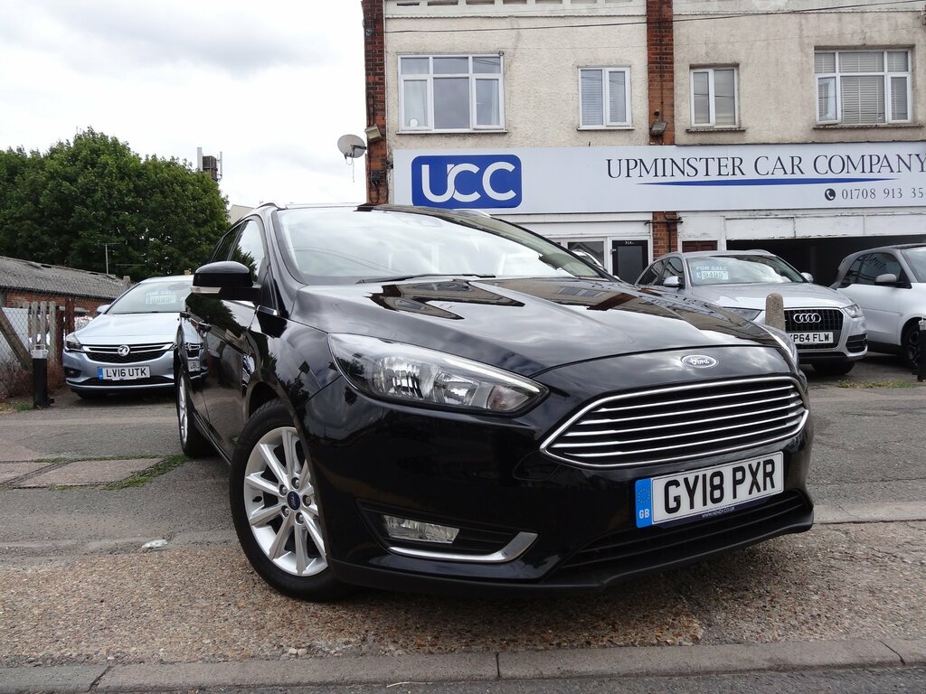 Ford Focus 1.0T Ecoboost Titanium Estate Eu Black