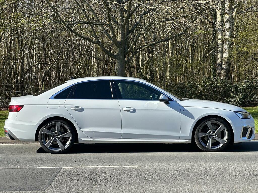 Audi A4 2.0 Tdi 35 S Line S Tronic Euro 6 Ss White #5