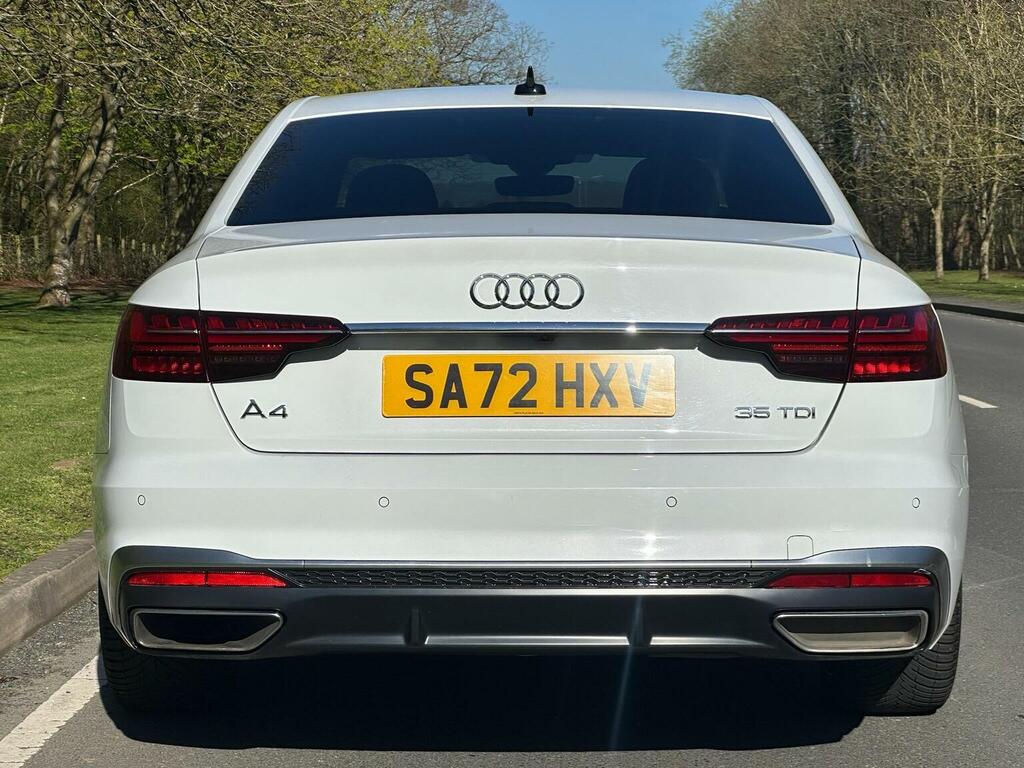 Audi A4 2.0 Tdi 35 S Line S Tronic Euro 6 Ss White #3
