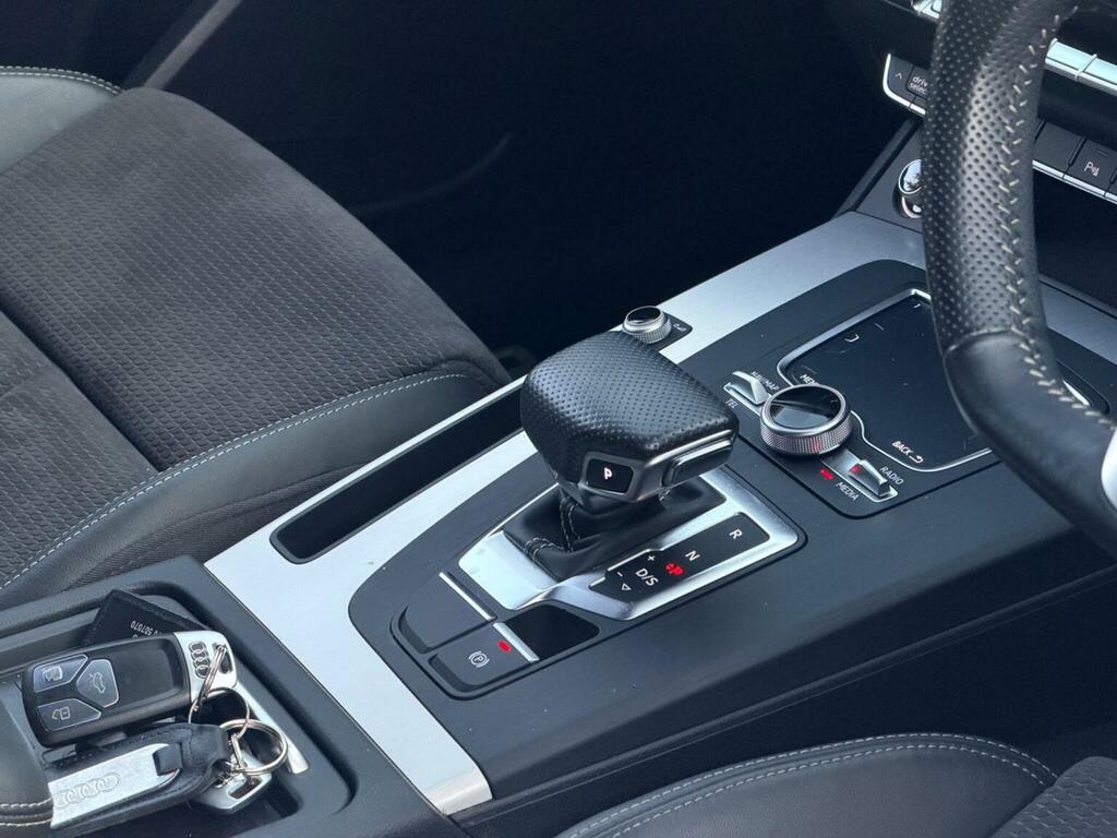 Audi Q5 2.0 Tdi S Line S Tronic Quattro Euro 6 Ss White #6