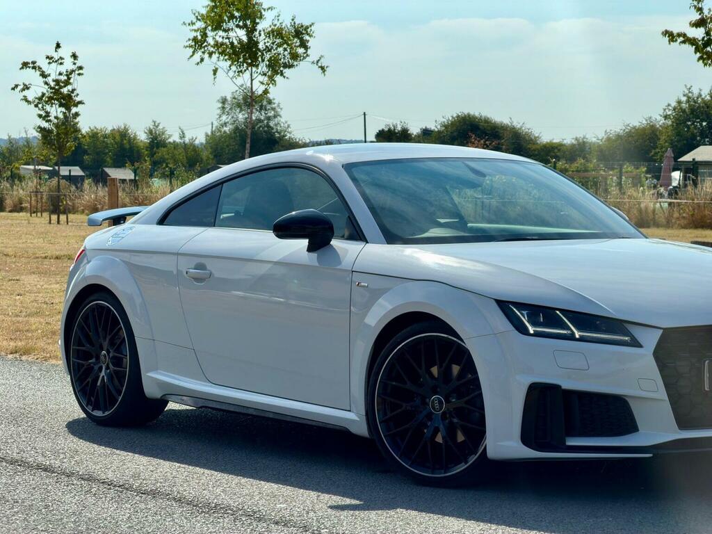 Audi TT 2.0 Tfsi 40 Black Edition S Tronic Euro 6 Ss White #5