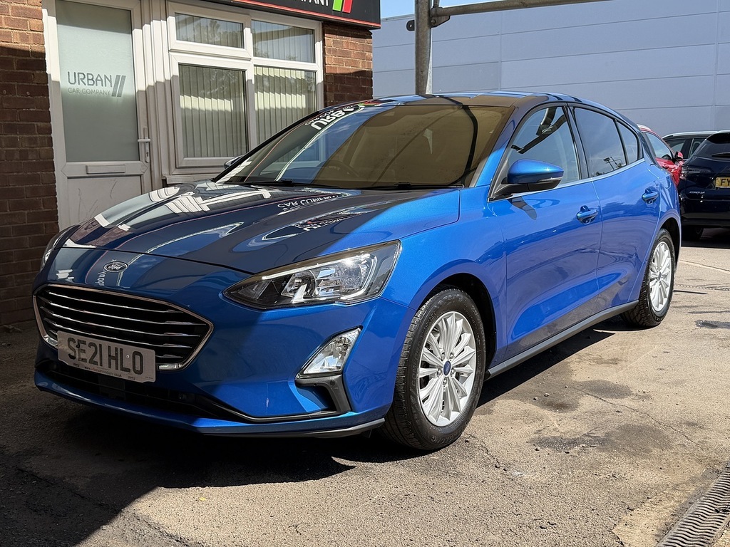Ford Focus Ecoblue Titanium SE21HLO Blue #2