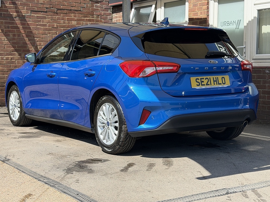 Ford Focus Ecoblue Titanium SE21HLO Blue #4