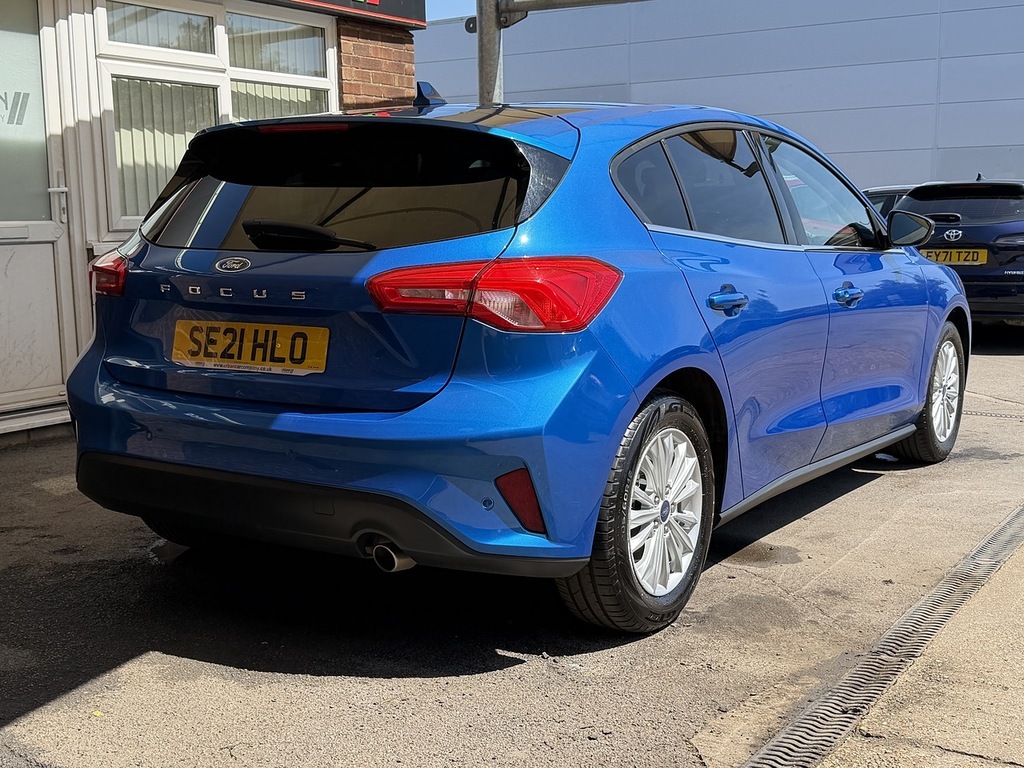 Ford Focus Ecoblue Titanium SE21HLO Blue #5