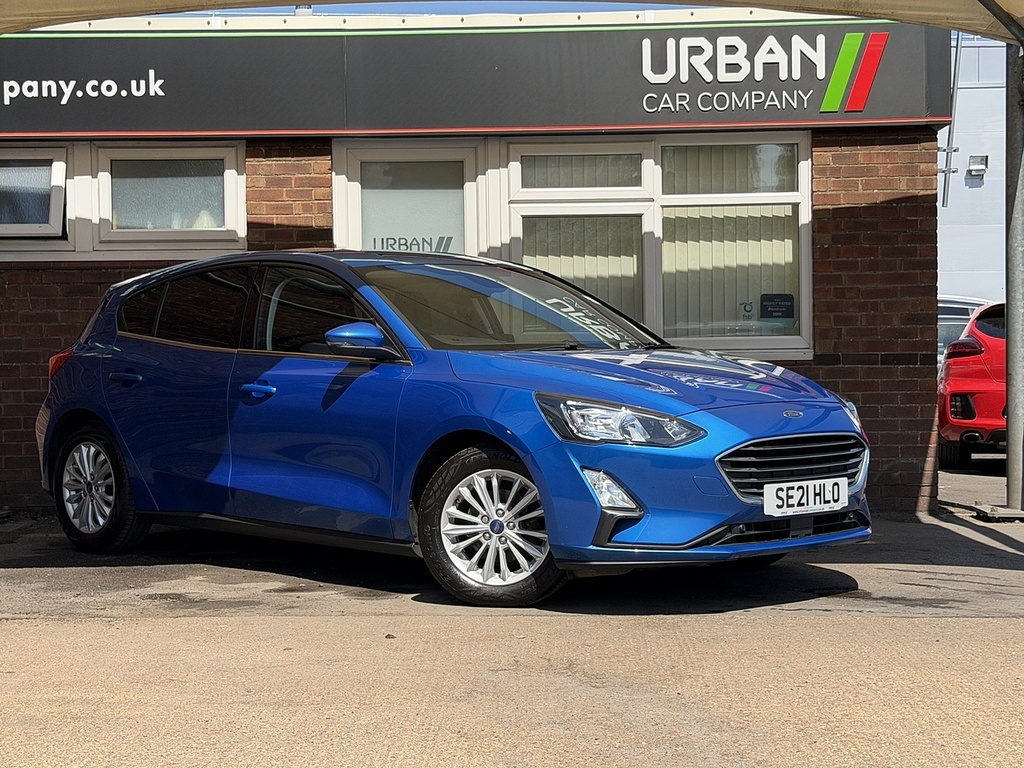 Ford Focus Ecoblue Titanium SE21HLO Blue
