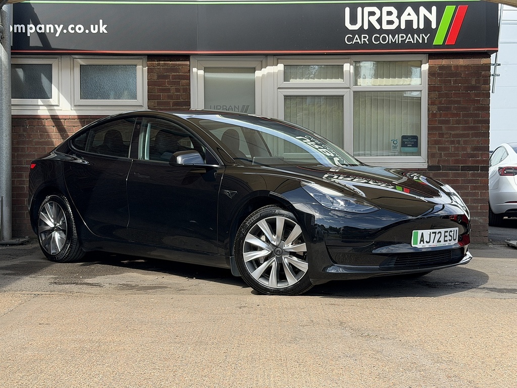 Tesla Model 3 Saloon AJ72ESU Black