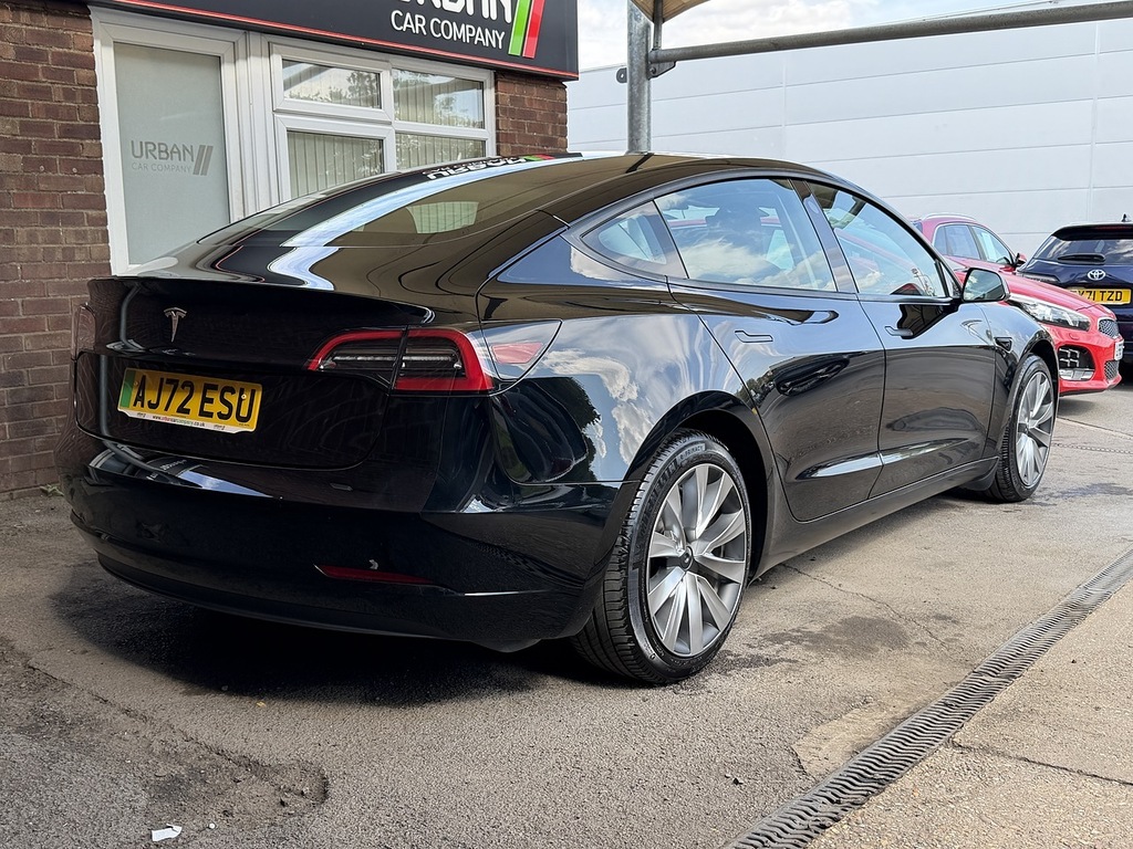 Tesla Model 3 Saloon AJ72ESU Black #5
