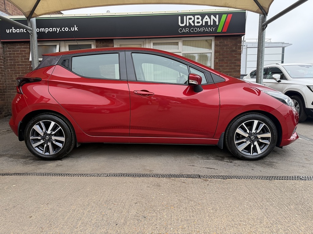 Nissan Micra Ig-t Acenta Red #3