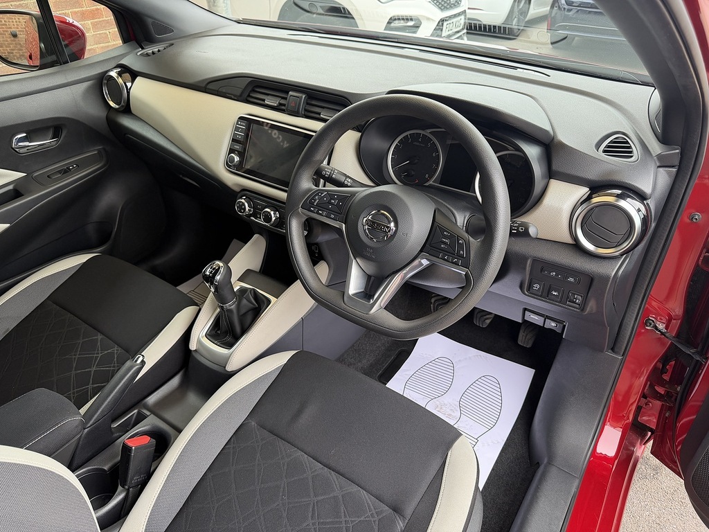 Nissan Micra Acenta Blue #8