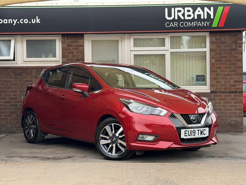 Nissan Micra Ig-t Acenta Red