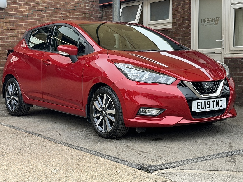 Nissan Micra Ig-t Acenta Red #2