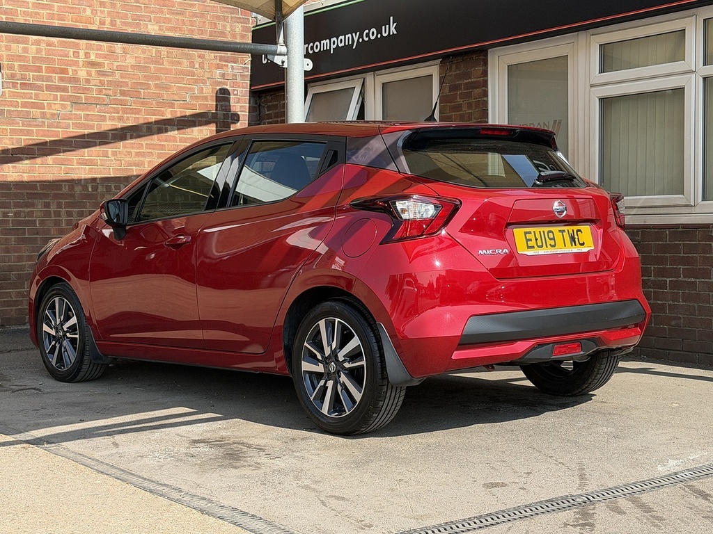 Nissan Micra Ig-t Acenta Red #5