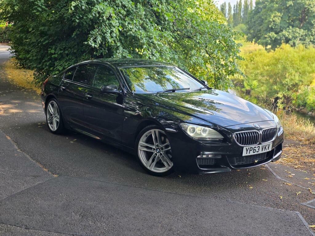 BMW 6 Series Gran Coupe 3.0 640D M Sport Euro 5 S S Black