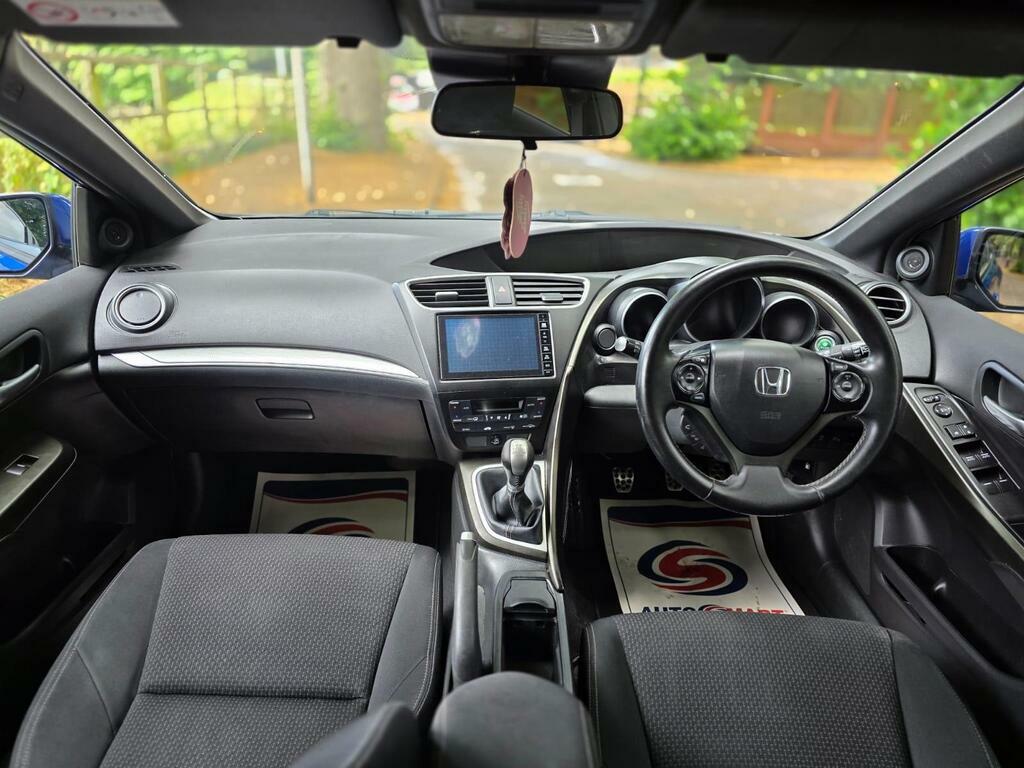 Honda Civic 1.4 I-vtec Sport Euro 6 Ss Black #16