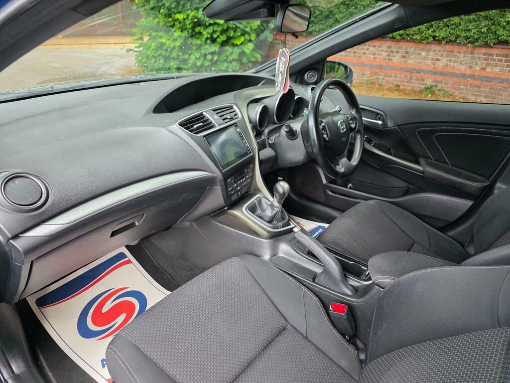 Honda Civic 1.4 I-vtec Sport Euro 6 Ss Black #25