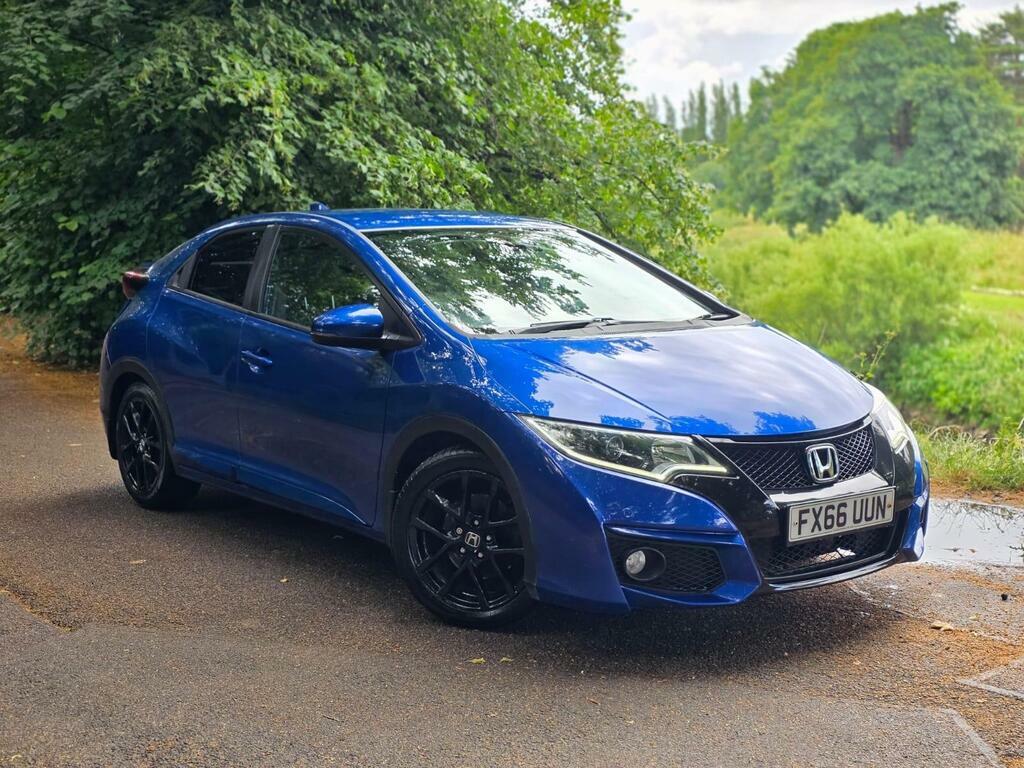 Honda Civic 1.4 I-vtec Sport Euro 6 Ss Black #11