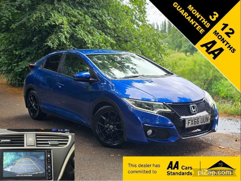 Honda Civic 1.4 I-vtec Sport Euro 6 S S Blue
