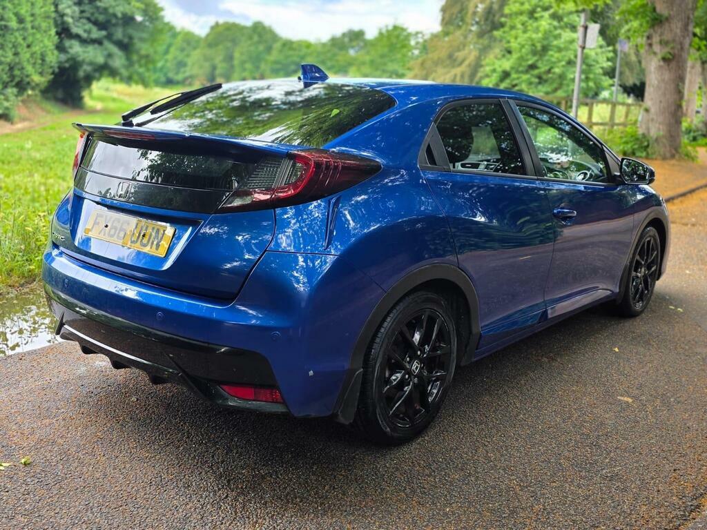 Honda Civic 1.4 I-vtec Sport Euro 6 S S Blue #5