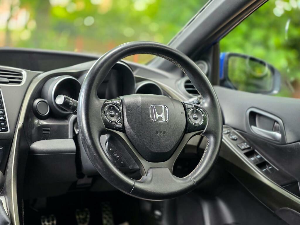 Honda Civic 1.4 I-vtec Sport Euro 6 Ss Black #20