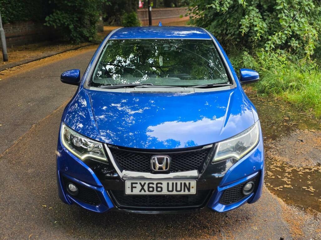 Honda Civic 1.4 I-vtec Sport Euro 6 Ss Black #7