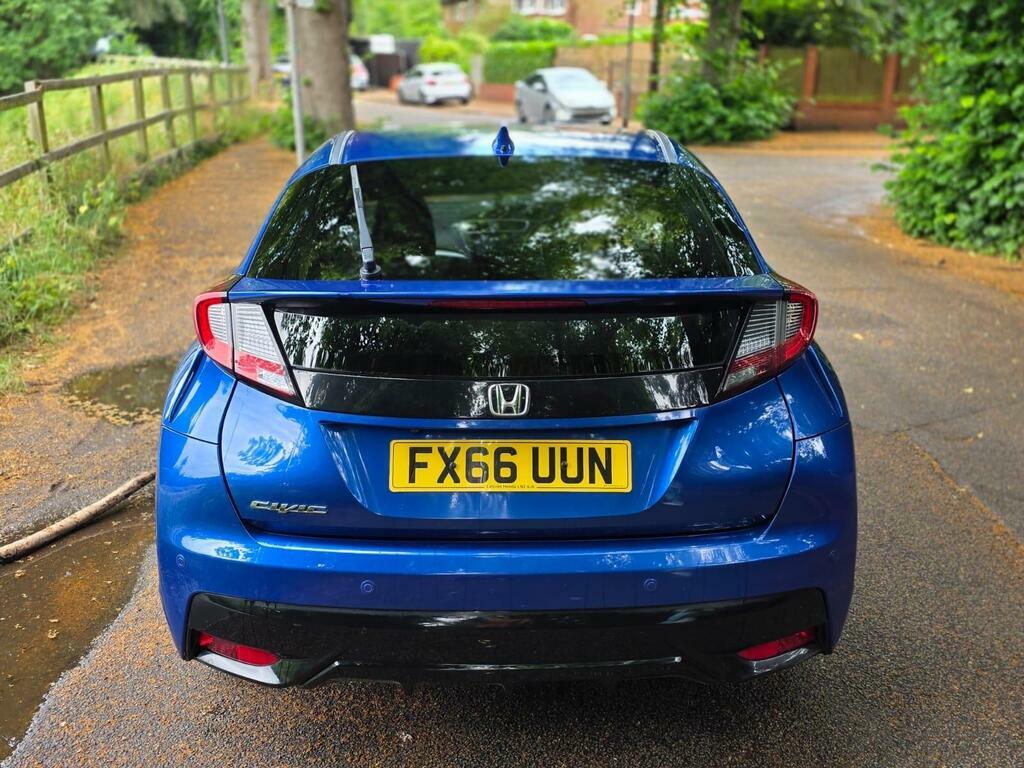 Honda Civic 1.4 I-vtec Sport Euro 6 Ss Black #10