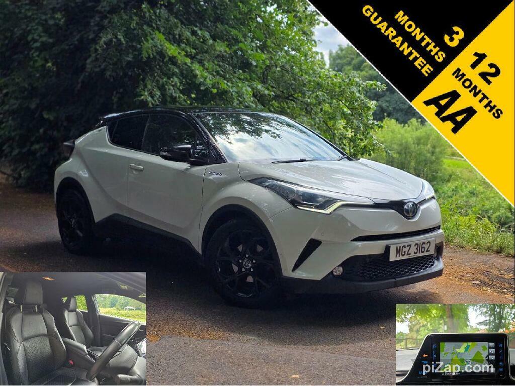 Toyota C-Hr 1.8 Vvt-h Dynamic Cvt Euro 6 S S White