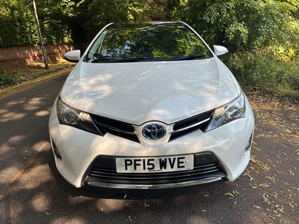Toyota Auris 1.8 Vvt-h Excel Cvt Euro 5 S S White #6