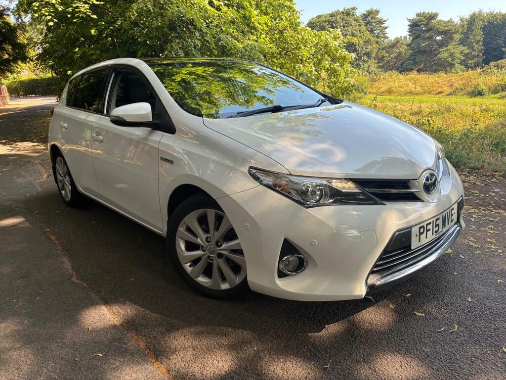 Toyota Auris 1.8 Vvt-h Excel Cvt Euro 5 S S White