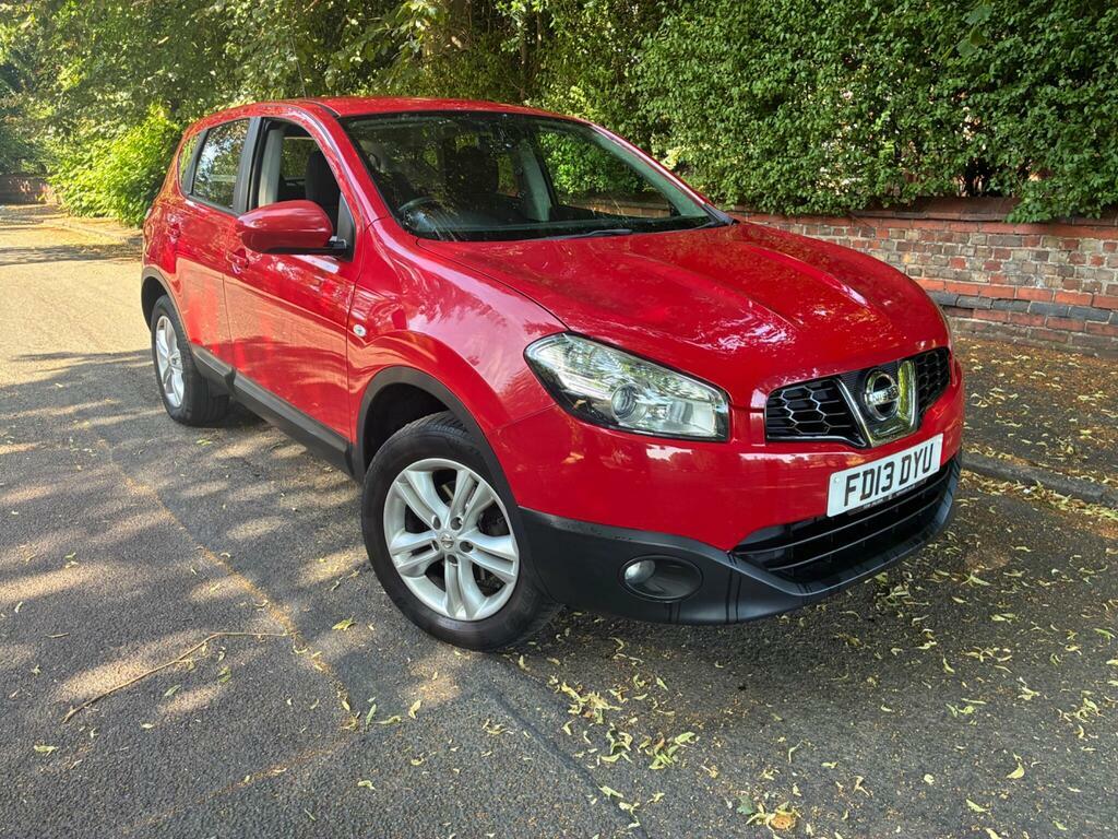 Nissan Qashqai 1.6 Acenta 2Wd Euro 5 S S Red