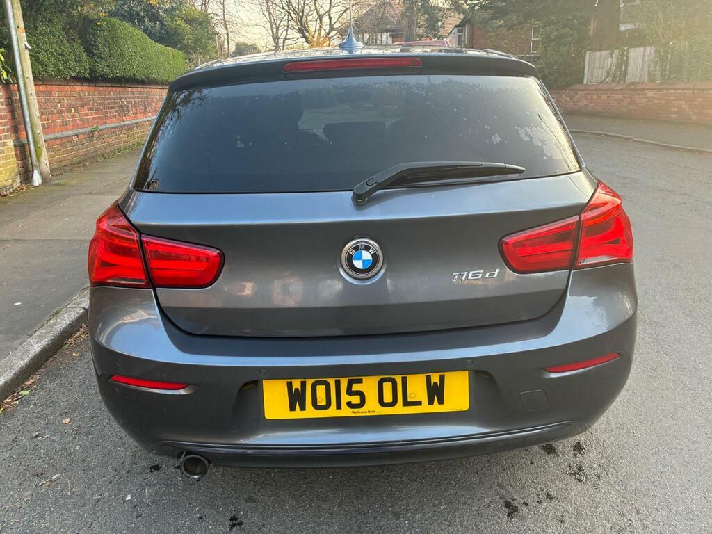 BMW 1 Series 1.5 116D Sport Euro 6 S S WO15OLW Grey #5