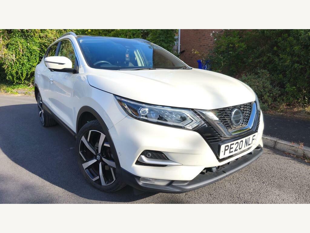 Nissan Qashqai 1.3 Dig-t Tekna Euro 6 S S PE20NLF White #4