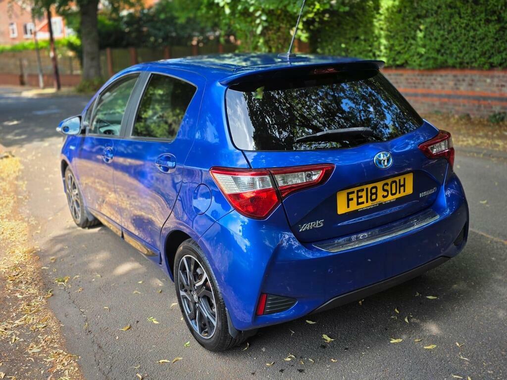 Toyota Yaris 1.5 Vvt-h Design E-cvt Euro 6 S S FE18SOH Blue #6