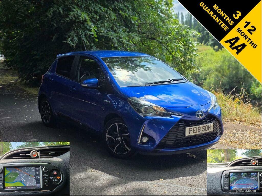 Toyota Yaris 1.5 Vvt-h Design E-cvt Euro 6 S S Blue