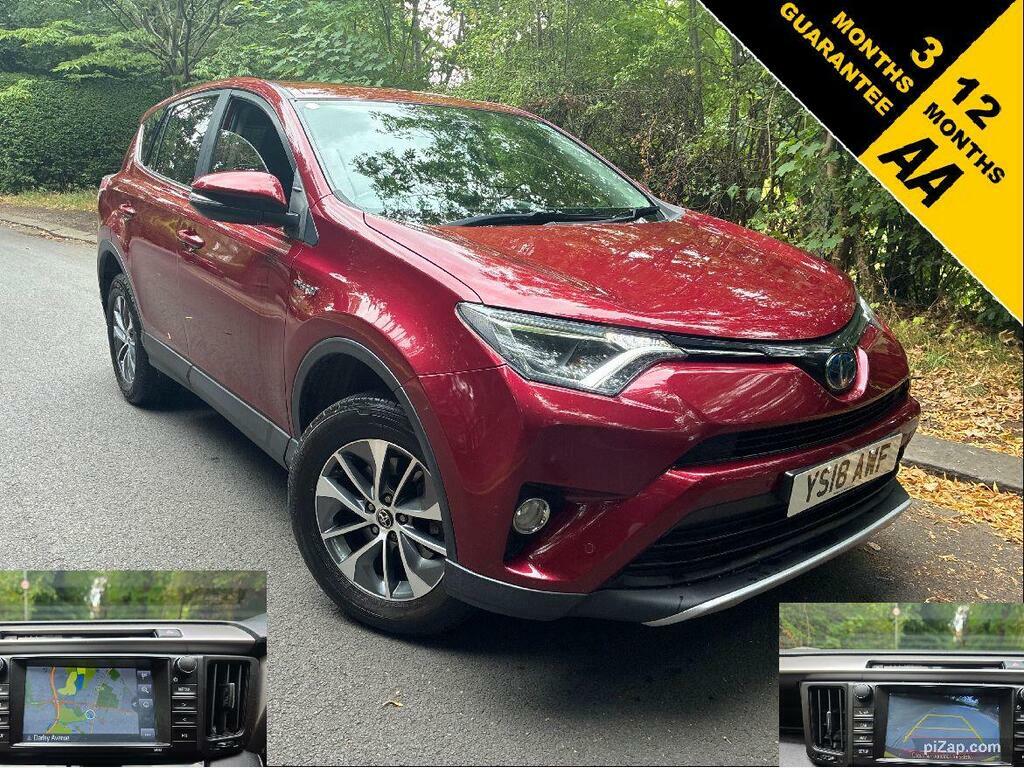 Toyota Rav 4 2.5 Vvt-h Icon Tech Cvt Euro 6 S S Red
