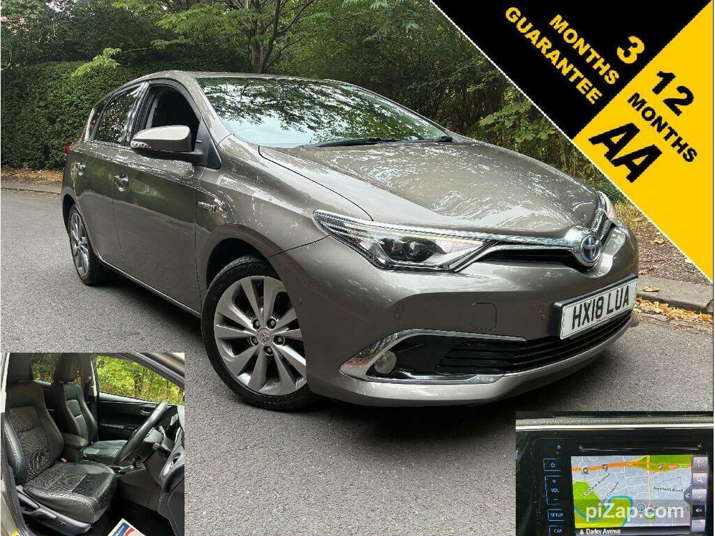 Toyota Auris 1.8 Vvt-h Excel Cvt Euro 6 S S Brown