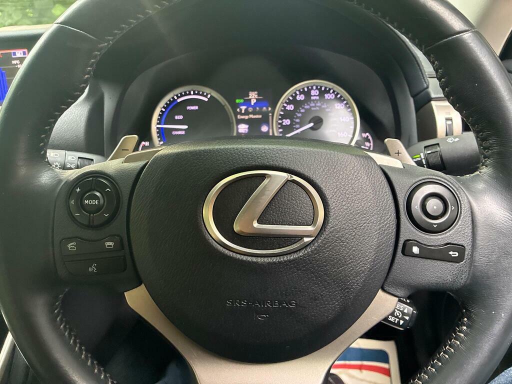 Lexus IS 300H F-sport Cvt Silver #14