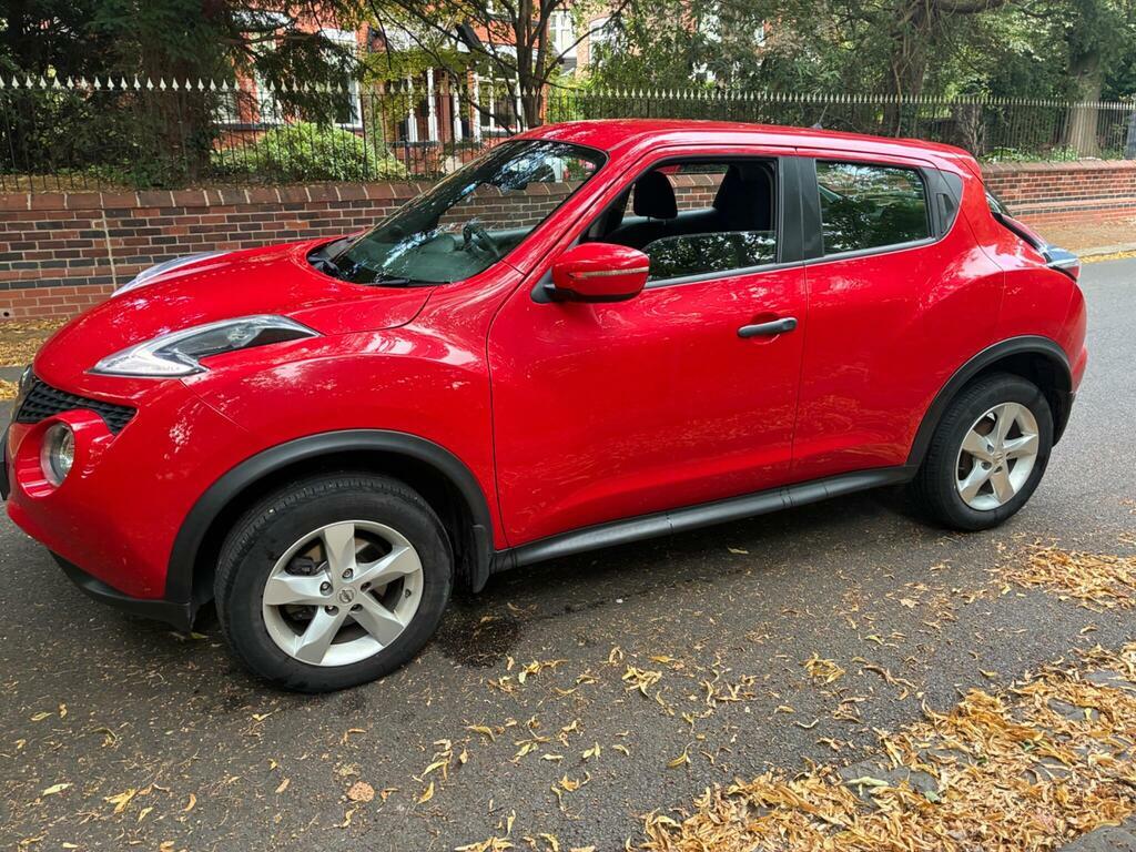 Nissan Juke 1.6 Visia Euro 6 Red #4