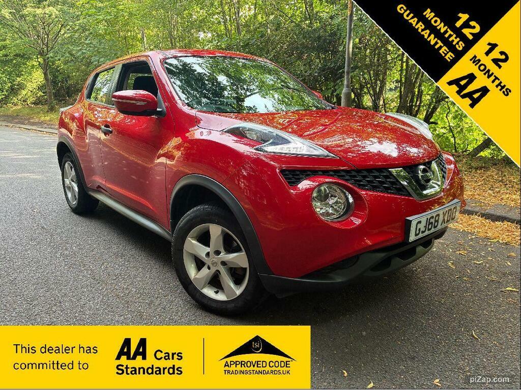 Nissan Juke 1.6 Visia Euro 6 Red
