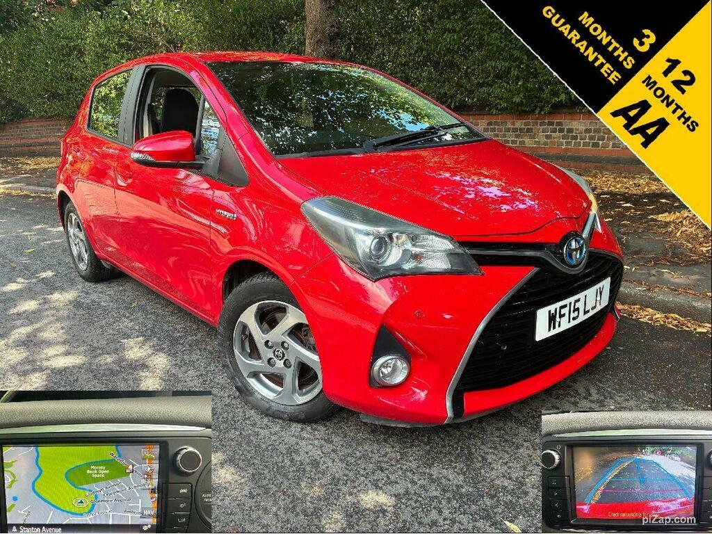Toyota Yaris 1.5 Vvt-h Icon E-cvt Euro 6 Red