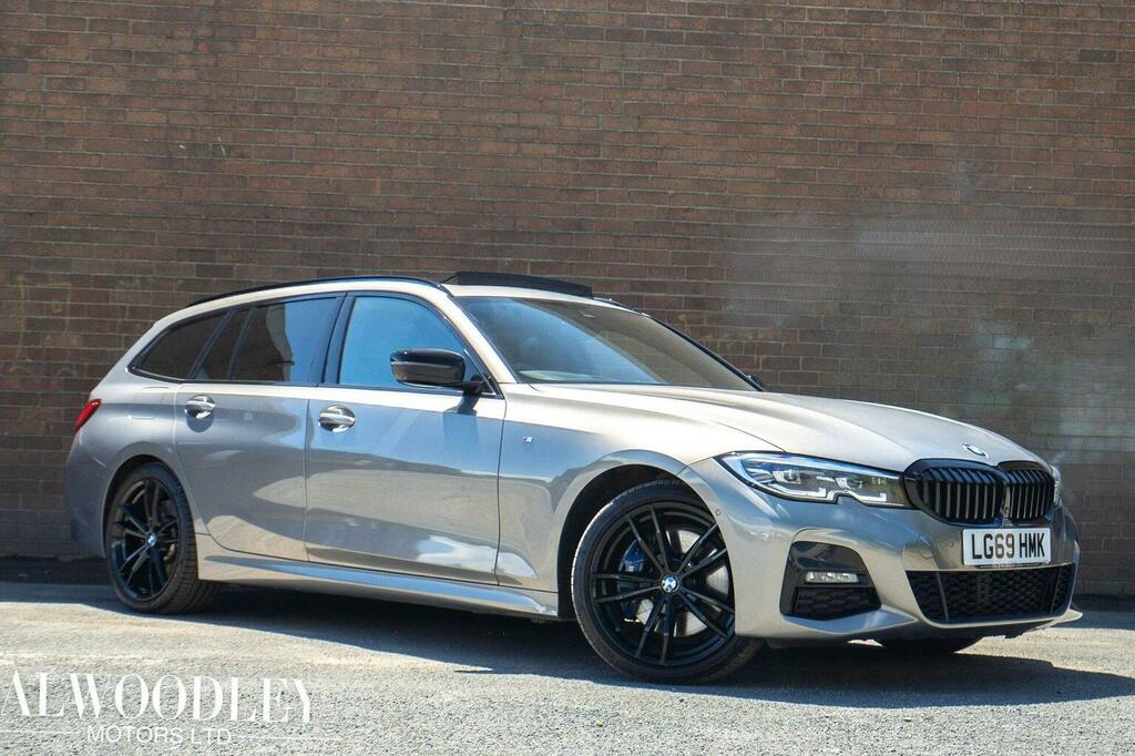BMW 3 Series 3.0 330D M Sport Plus Edition Touring Xdrive LG69HMK Grey