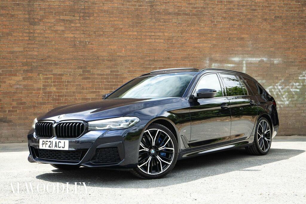 BMW 5 Series 3.0 530D Mht M Sport Touring Steptronic Xdrive Eur Black #6