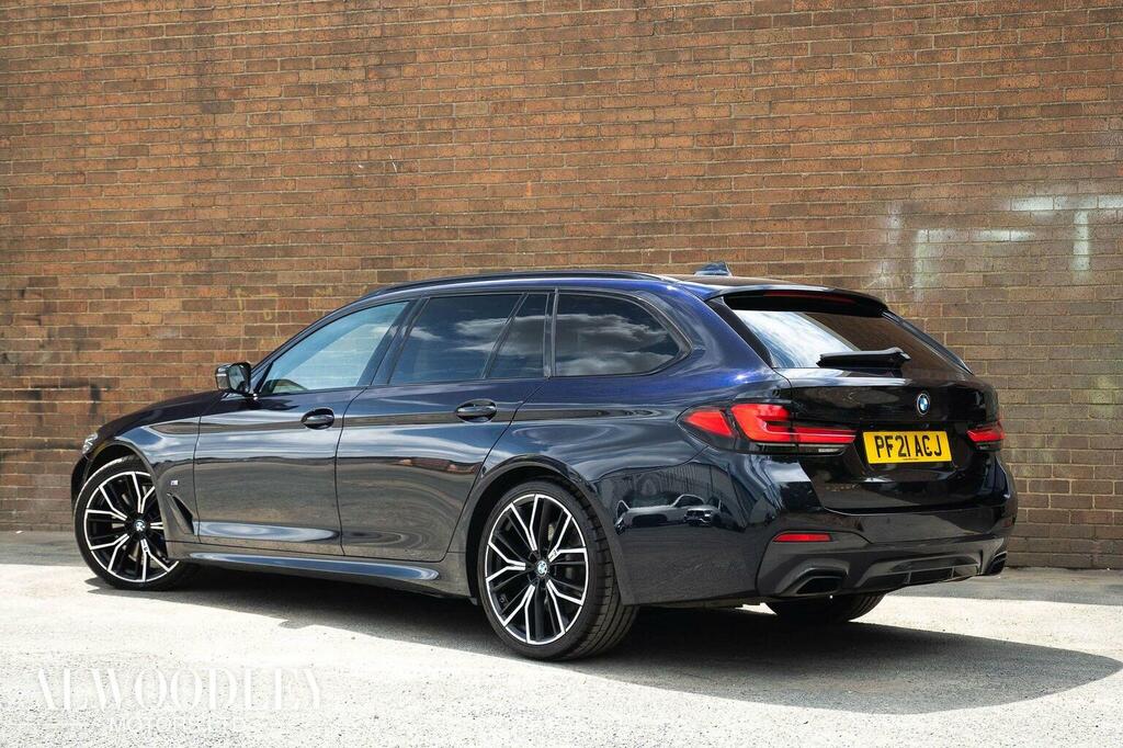 BMW 5 Series 3.0 530D Mht M Sport Touring Steptronic Xdrive Eur Black #3