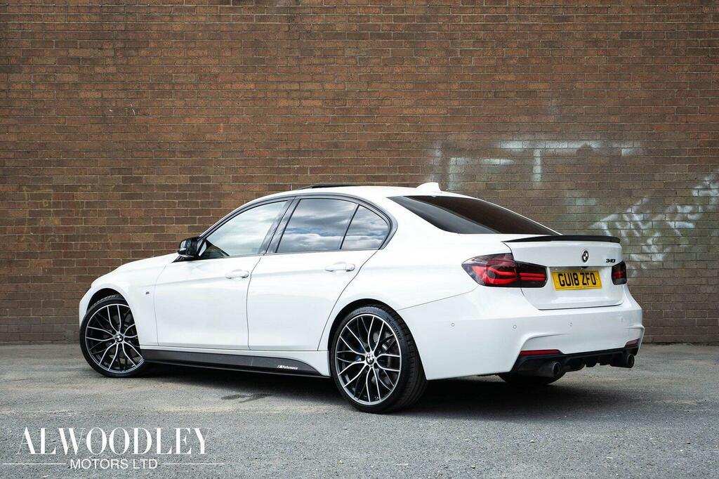 BMW 3 Series 3.0 340I M Sport Shadow Edition Euro 6 Ss White #3