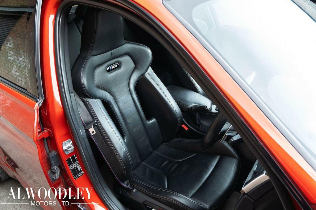 BMW M3 Saloon 3.0 Biturbo Competition Dct Euro 6 Ss OU66YWZ Orange #4