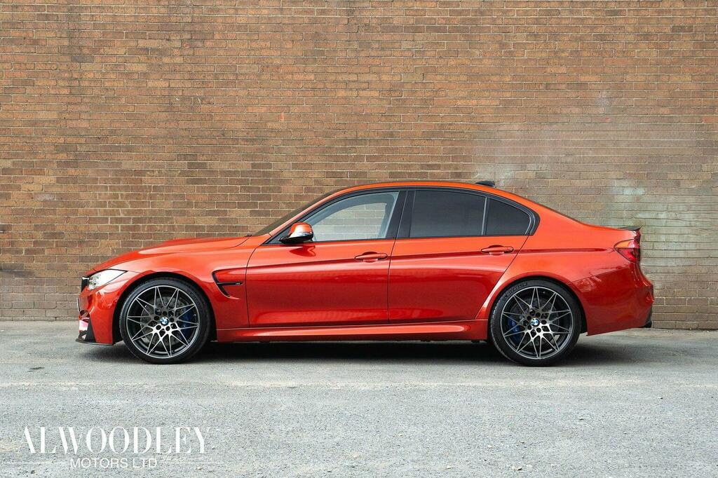 BMW M3 Saloon 3.0 Biturbo Competition Dct Euro 6 Ss OU66YWZ Orange #2