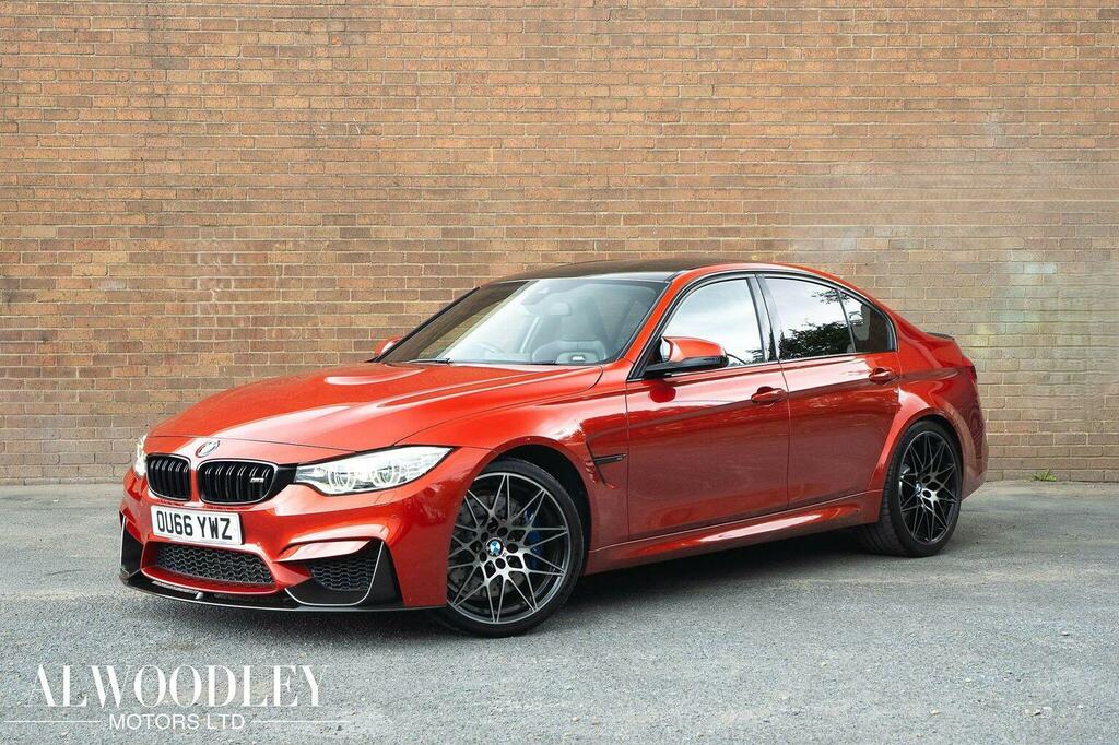 BMW M3 Saloon 3.0 Biturbo Competition Dct Euro 6 Ss OU66YWZ Orange #6