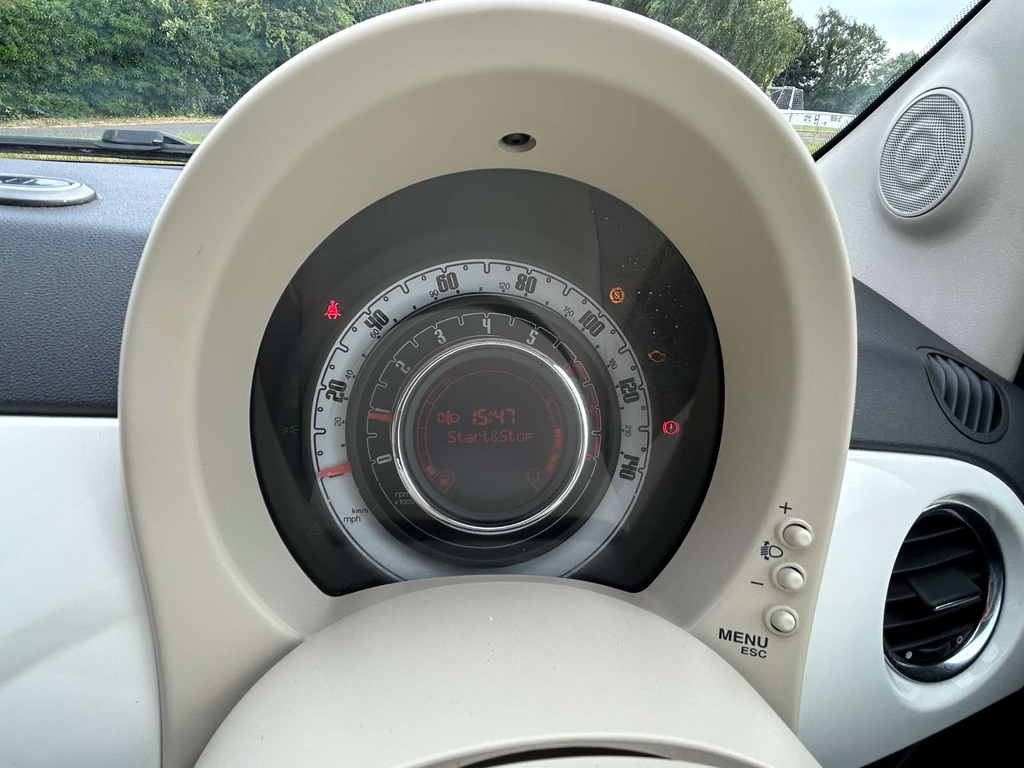 Fiat 500C Convertible 1.2 Lounge Euro 5 201262 White #24