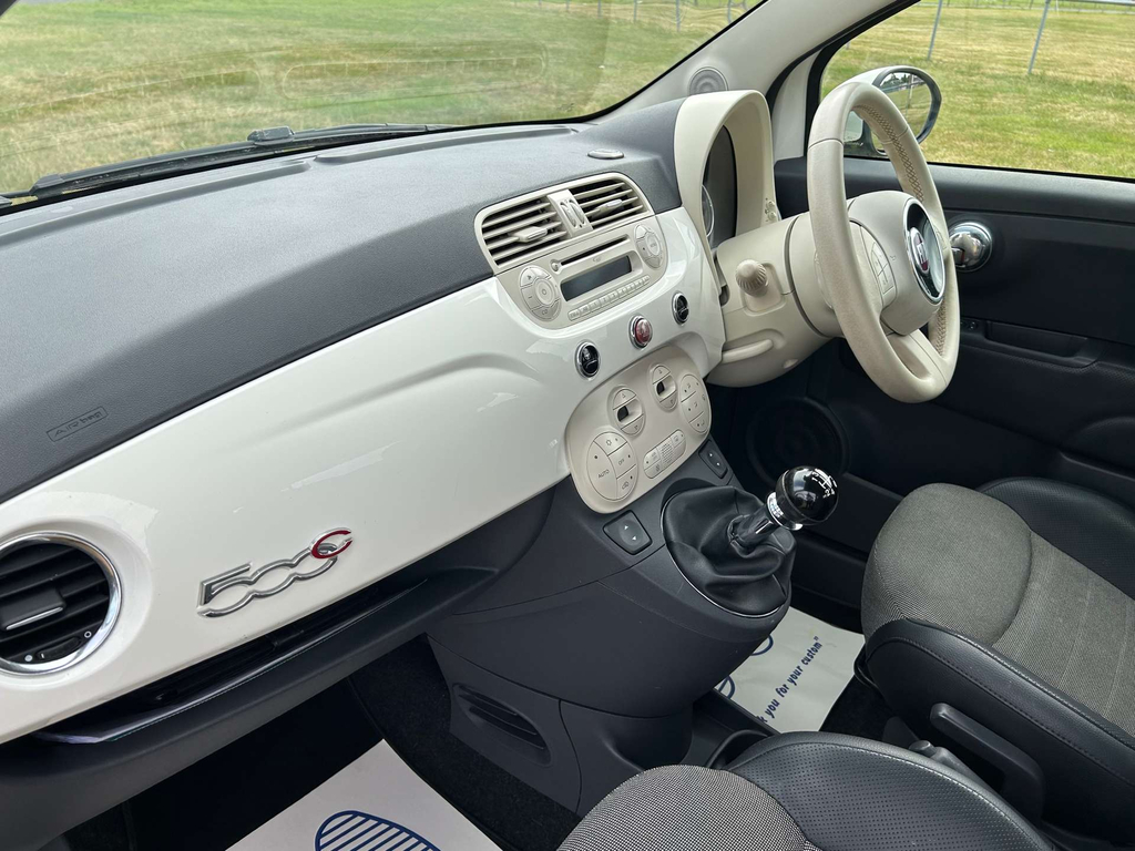 Fiat 500C Convertible 1.2 Lounge Euro 5 201262 White #31