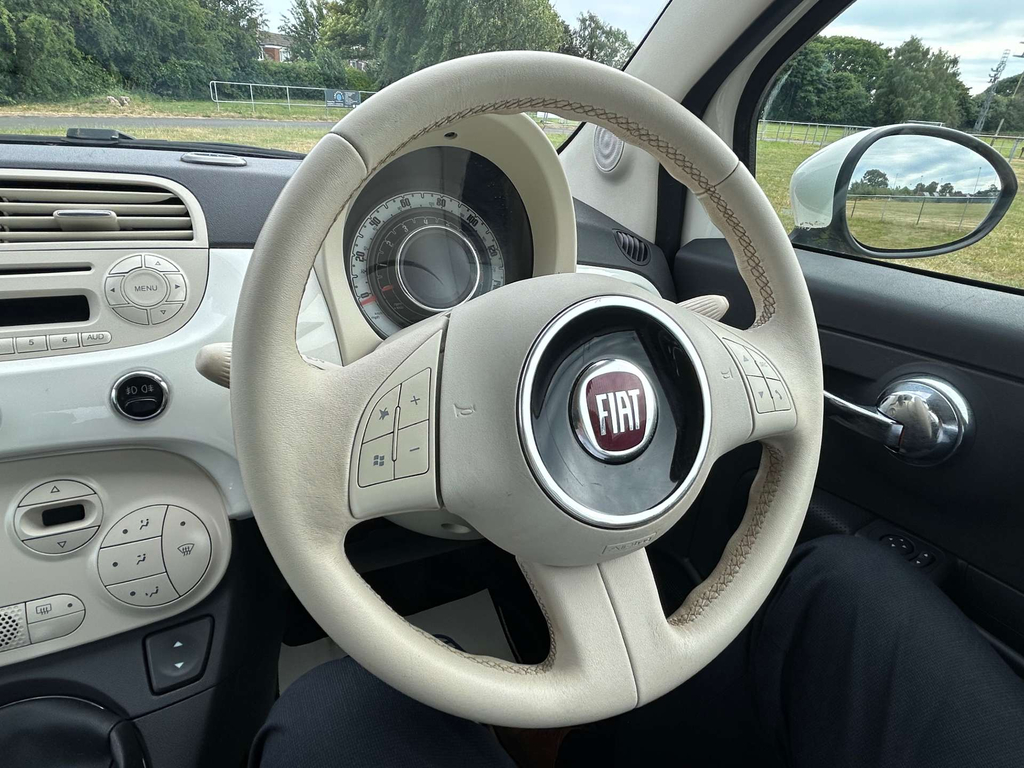 Fiat 500C Convertible 1.2 Lounge Euro 5 201262 White #23