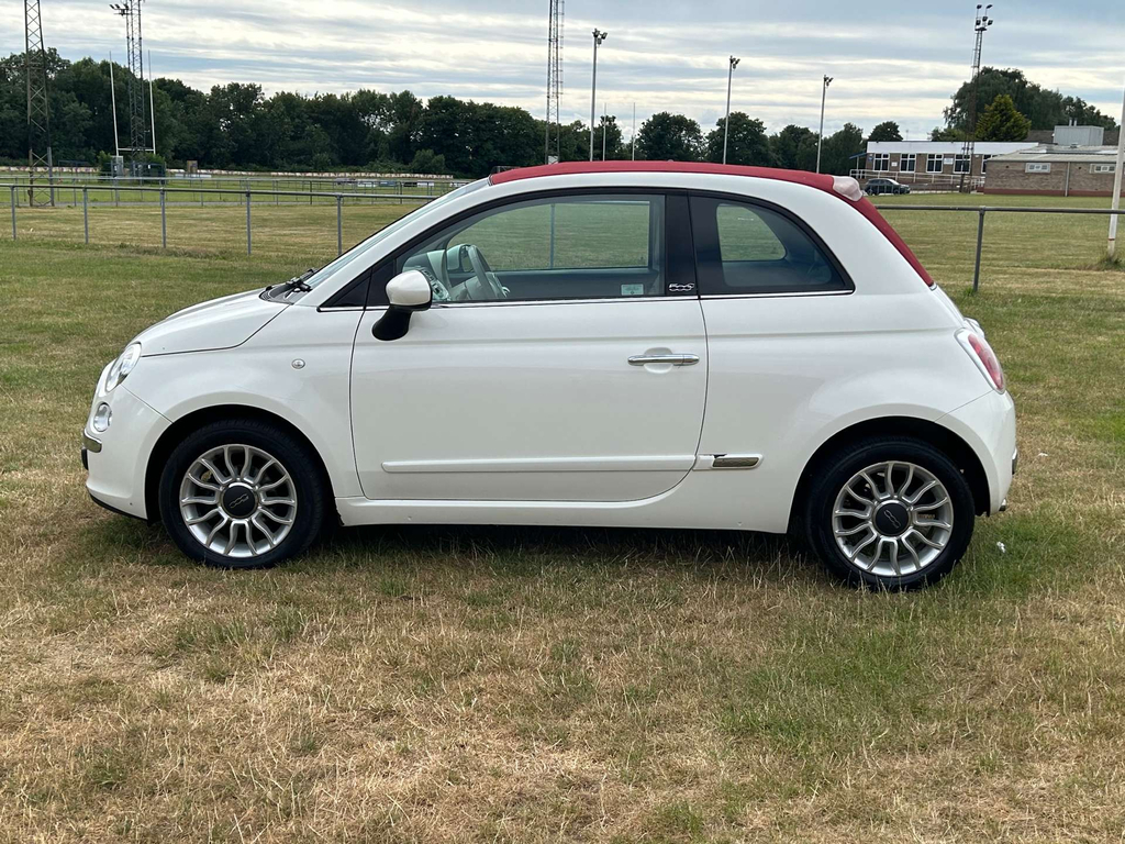 Fiat 500C Convertible 1.2 Lounge Euro 5 201262 White #8
